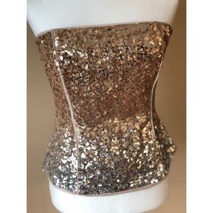 White House Black Market corset bustier